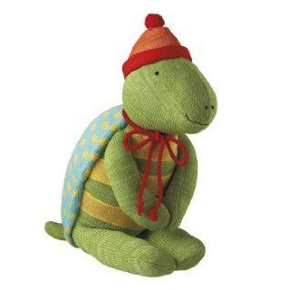 10.5" Genuine Monkeez and Friends Green Plush Teeny Turtle Stuffed Animal Toys & Games