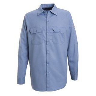 Flame Resistant Excel FR Cotton Button Front Work Shirts Clothing