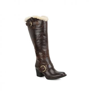 Born® "Cilia" Leather Shearling Lined Tall Boot