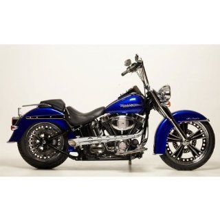 Covingtons Customs 12112B Hot Rod 2 Into 1 Chrome Exhaust System For Harley Davidson Automotive
