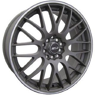 MSR 45 17 Silver Wheel / Rim 5x100 & 5x4.5 with a 42mm Offset and a 72.64 Hub Bore. Partnumber 4538737 Automotive