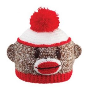 Sock Monkey Baby Hat DL2370 (S/M) Clothing