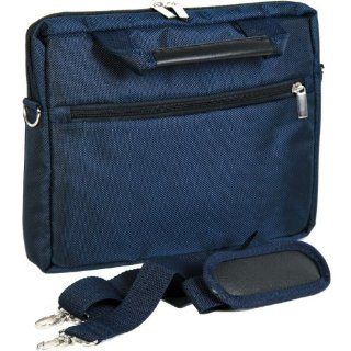 11 inch Navy Blue Laptop Notebook Case Carry on Briefcase / Shoulder Messenger Bag Computers & Accessories