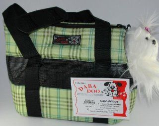Daba Doo Pet Dog Cat Carrier Seasons Lime Berrie Size 0