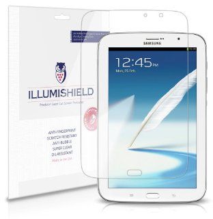 iLLumiShield   Samsung Galaxy Note 8.0 Screen Protector Japanese Ultra Clear HD Film with Anti Bubble and Anti Fingerprint   High Quality (Invisible) LCD Shield   Lifetime Replacement Warranty   [2 Pack] OEM / Retail Packaging Computers & Accessories