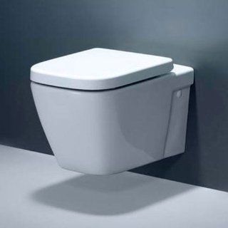 Caroma 604300W Cube Universal Wall Mount Toilet Bowl White