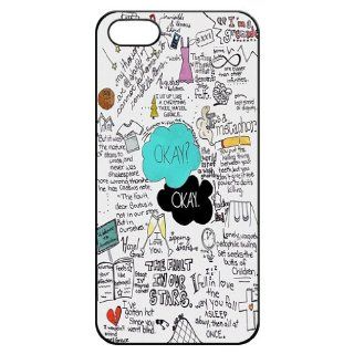 The Fault in Our Stars Okay Hard Back Shell Case Cover Skin for Iphone 5 Cases   Black/white/clear Books