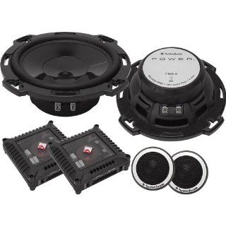 Rockford Fosgate T165 S 6.5 Inch Power Series Car Audio Component Speakers  Component Vehicle Speaker Systems 