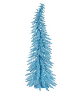 Vickerman Sky Blue Whimsical Christmas Tree   Christmas Trees