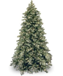 Frosted Colorado Spruce Full Pre lit Christmas Tree   Artificial Christmas Trees
