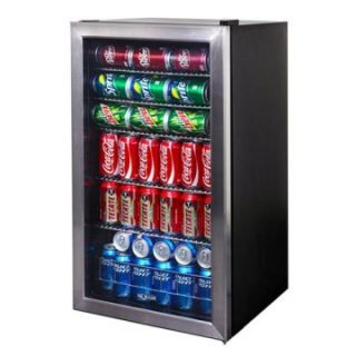 Newair 126 Can Stainless Steel Beverage Cooler   Wine Coolers