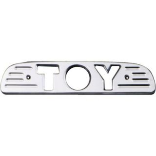 2005 2013 Toyota Tacoma Third Brake Light Cover   All Sales Manufacturing, Direct fit, Brushed