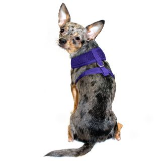 Hip Doggie Ultra Comfort Purple Mesh Harness Vest   Dog Harnesses
