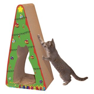 Holiday Scratch n Shapes   Giant Christmas Tree (2 in 1)   Cat Scratching Posts