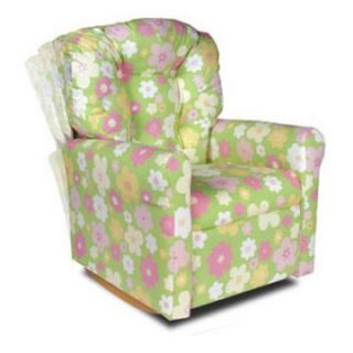 Dozydotes 4 Button Rocker Recliner   Ellies Garden Fabric   Chairs