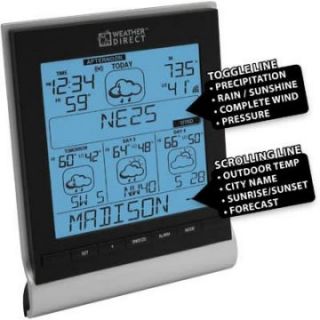 La Crosse Technology WD 3209U 4 Day Internet Powered Wireless Weather Station with Forecast Alerts and E.L. Backlight   Weather Stations
