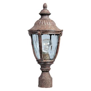 Maxim Morrow Bay DC Outdoor Post Lantern   19.5H in. Earth Tone   Outdoor Post Lighting