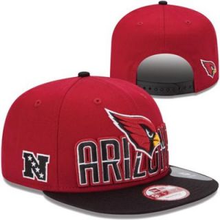 New Era Arizona Cardinals 2013 NFL Draft 9FIFTY Snapback Hat   Cardinal/Black