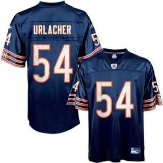 Reebok NFL Equipment Chicago Bears #54 Brian Urlacher Navy Youth Replica Football Jersey