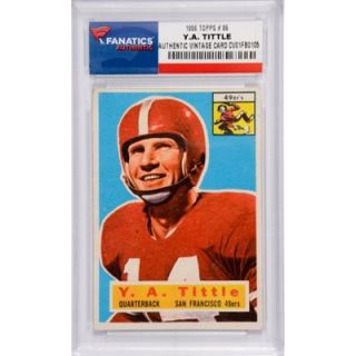 Y.A. Tittle San Francisco 49ers 1956 Topps #86 Card