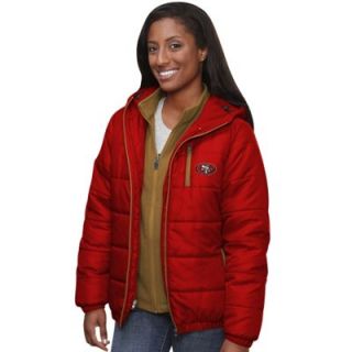 Pro Line Ladies San Francisco 49ers Plus Size Ascender Puff 3 in 1 Systems Jacket