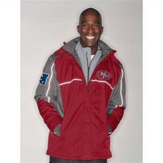 G III San Francisco 49ers Frozen Tundra 3 in 1 Systems Jacket