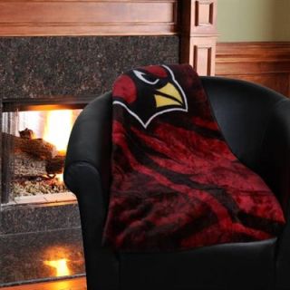Arizona Cardinals 50 x 60 Cardinal Roll Out Series Royal Plush Blanket Throw
