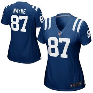 Nike Reggie Wayne Indianapolis Colts Youth Girls Game Jersey   Royal Blue