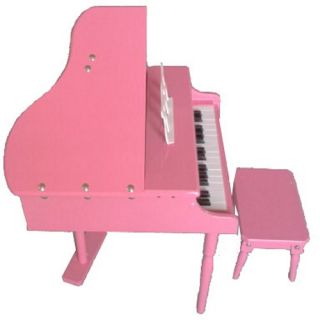30 Key Toddlers Toy Grand Piano   Pink   Kids Musical Instruments