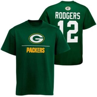 Aaron Rodgers Green Bay Packers Aggressive Speed T Shirt   Green