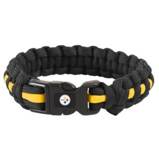 Pittsburgh Steelers Survival Bracelet   Black