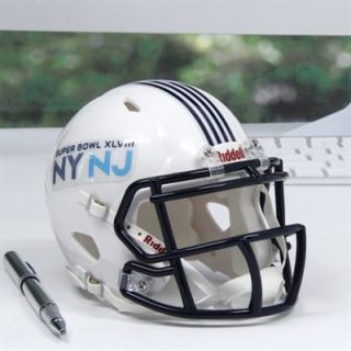 Riddell Super Bowl XLVIII Mini Speed Helmet   White