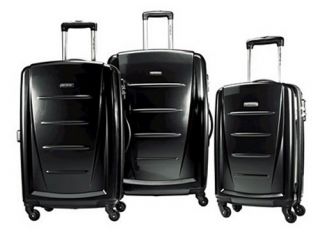 Samsonite Winfield 2 3 Piece Nested Luggage Set   Black   Luggage Sets