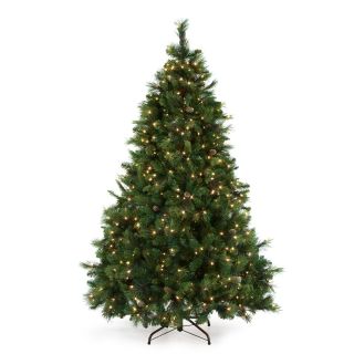 12 ft. Carolina Pine Full Pre lit Christmas Tree   Christmas