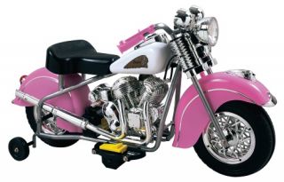 Kaya Toys Little Indian Battery Powered Motorcycle Riding Toy   Pink   Battery Powered Riding Toys