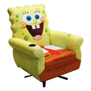 Nickelodeon Spongebob Squarepants Icon Spongebob Gaming Chair   Kids Arm Chairs