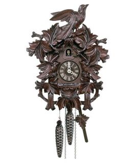 Schneider 14 Inch Black Forest Birds in the Tree Cuckoo Clock   Cuckoo Clocks