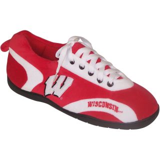 Comfy Feet NCAA All Around Youth Slippers   Wisconsin Badgers   Kids Slippers