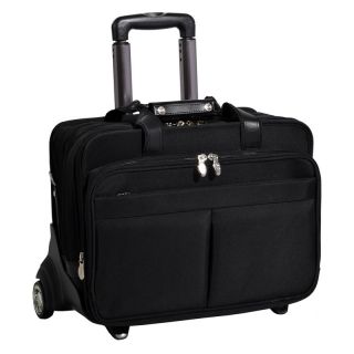 McKlein USA Roosevelt Nylon Detachable Wheeled Laptop Case   Briefcases & Attaches