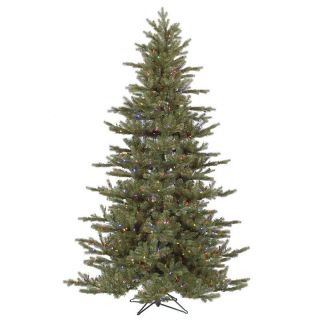Vickerman Austrian Fir Pre Lit Multi Colored LED Christmas Tree   Christmas Trees