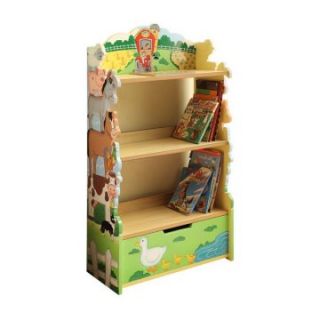 Teamson Design Happy Farm Bookcase   Kids Bookcases