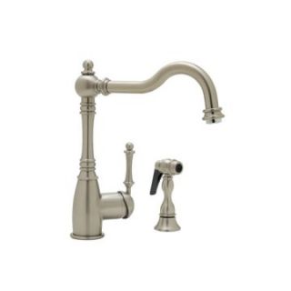 Blanco Grace 44068 Single Handle Kitchen Faucet with Side Spray   Kitchen Faucets