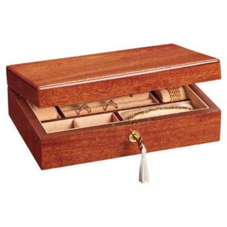 Contemporary Wooden Jewelry Box - 11.5W x 12.38H in.