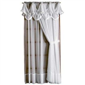 French Voile  5 Hem Curtain Panels   Extra Wide & Extra Long Curtains