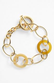 Lauren Ralph Lauren Horn & Chain Toggle Bracelet