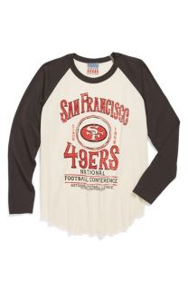 Junk Food San Francisco 49ers Raglan Long Sleeve T Shirt (Little Boys & Big Boys)