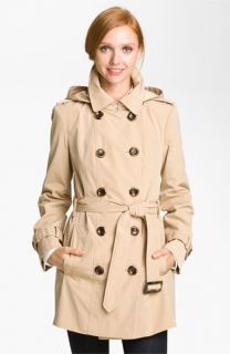 Calvin Klein Double Breasted Trench Coat (Online Exclusive)