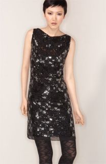 Milly Sequin Shift Dress
