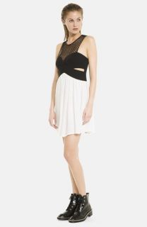 sandro Rubis Empire Waist Dress