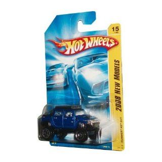 Hot Wheels 164 Diecast car "2008 NEW MODELS" HUMMER H2 SUT BLUE 15 OF 40 (08 015/196) Toys & Games